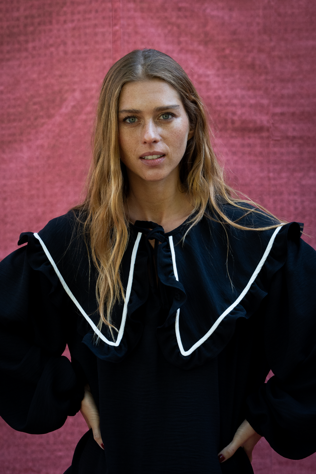 Blusa Reina Sofía BLACK