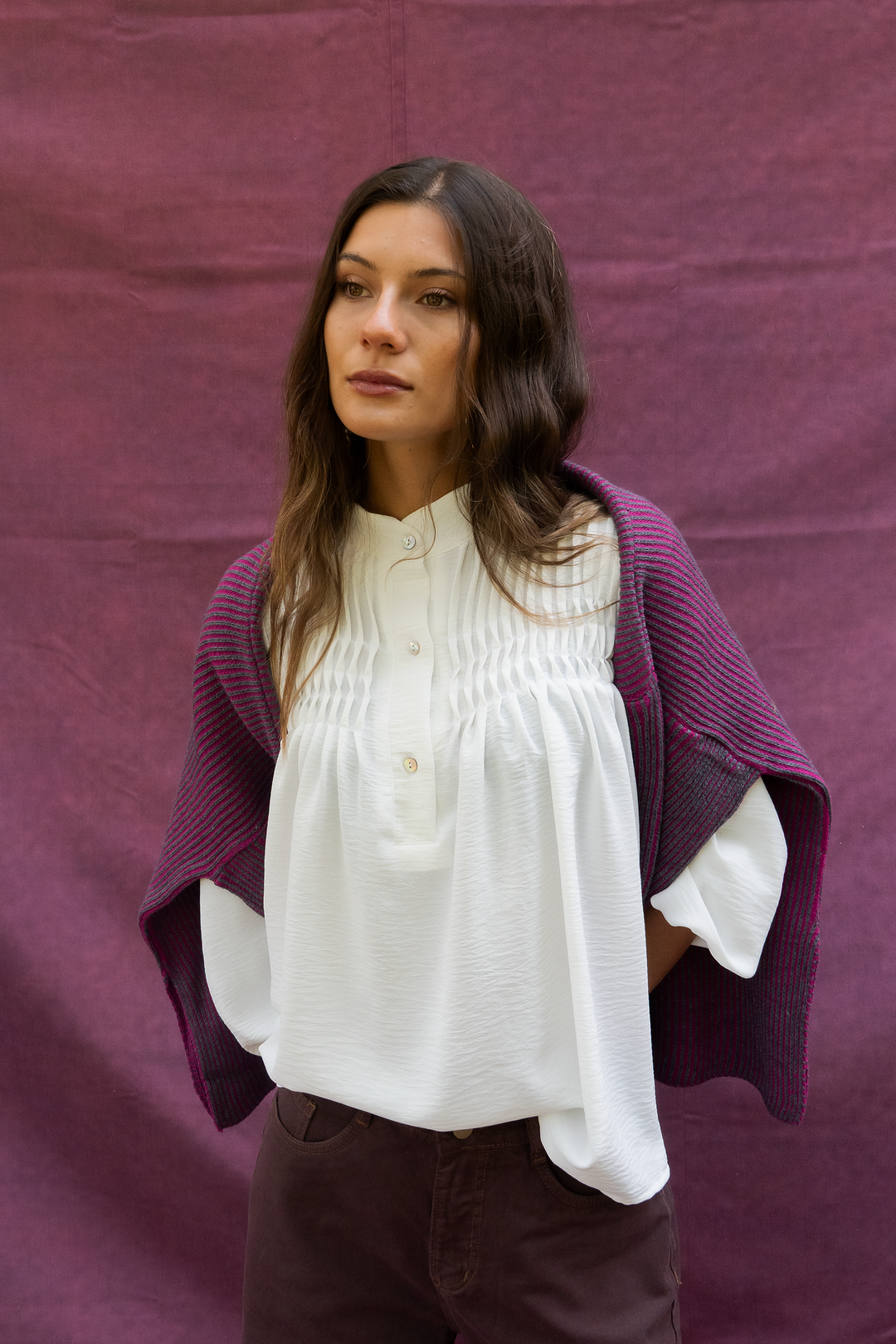 Blusa Fiorenze White