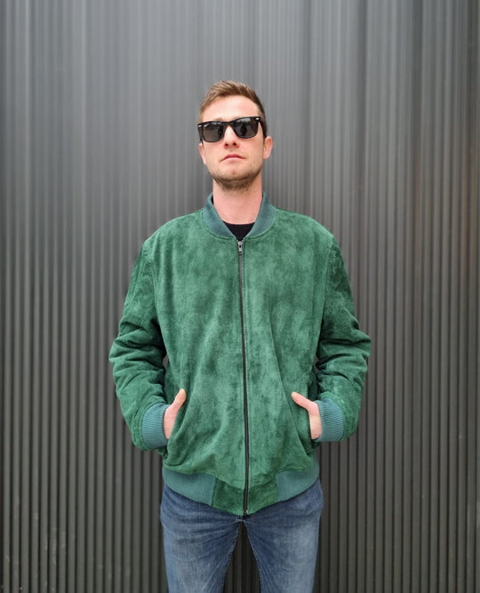 Bomber Jacket Gamuza