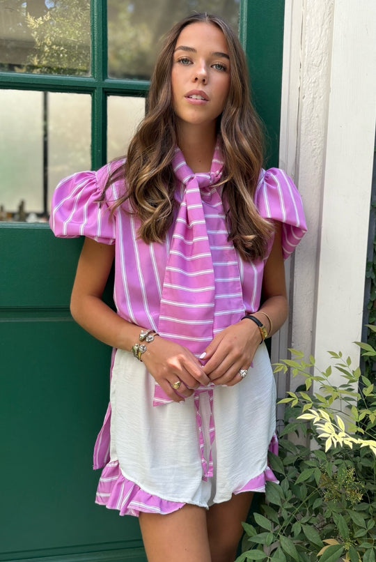 Conjunto Amelia Rayas PINK