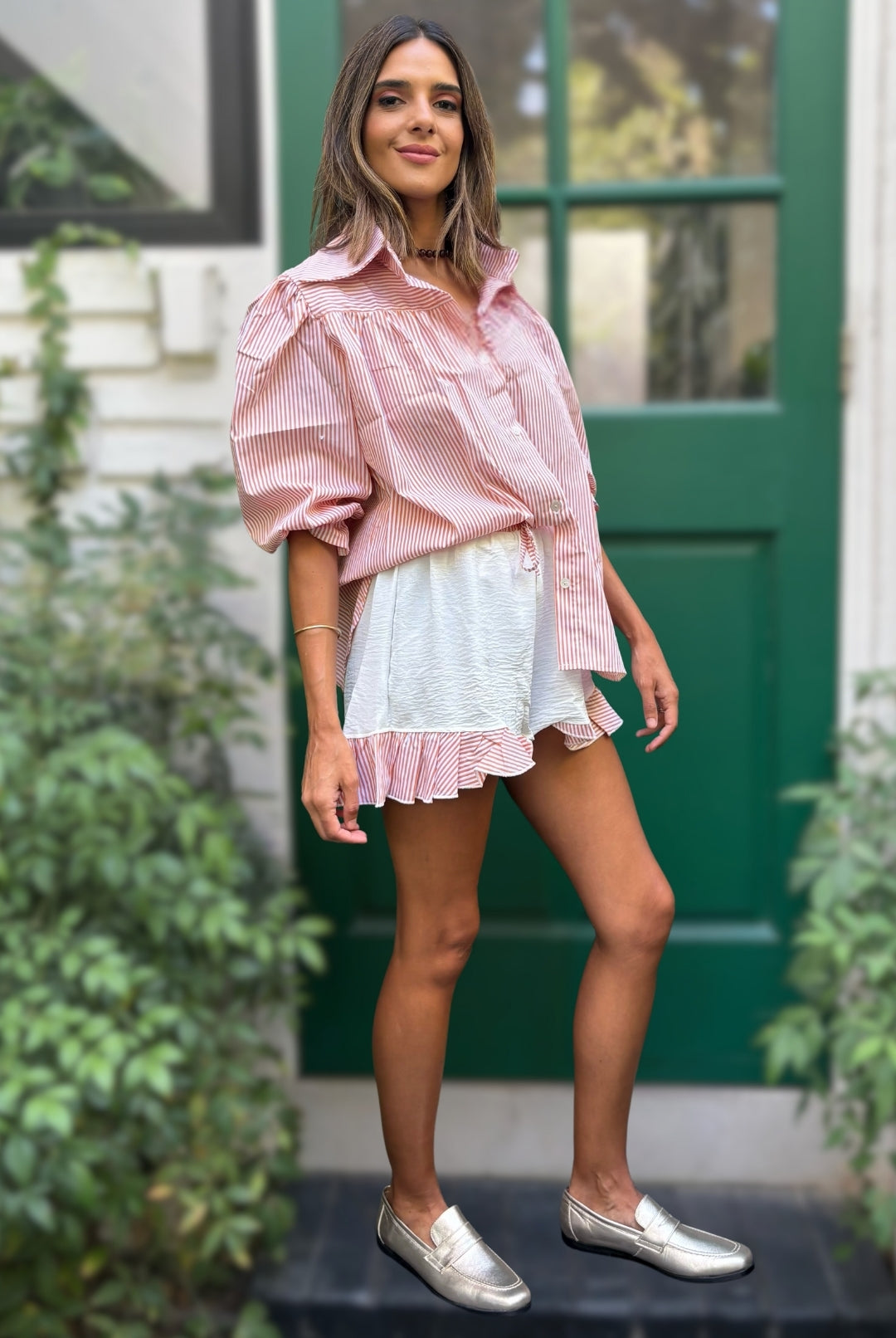 Conjunto Isabella Rayas PUMPKIN