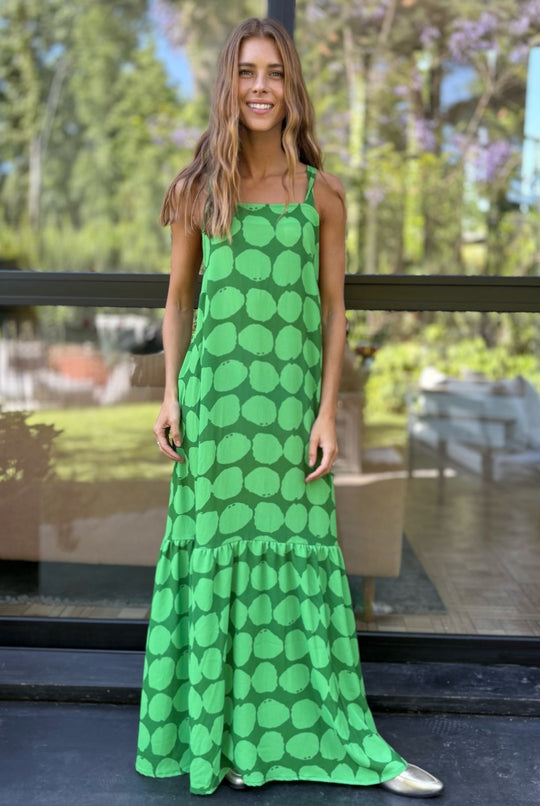 Vestido Colmar GREEN