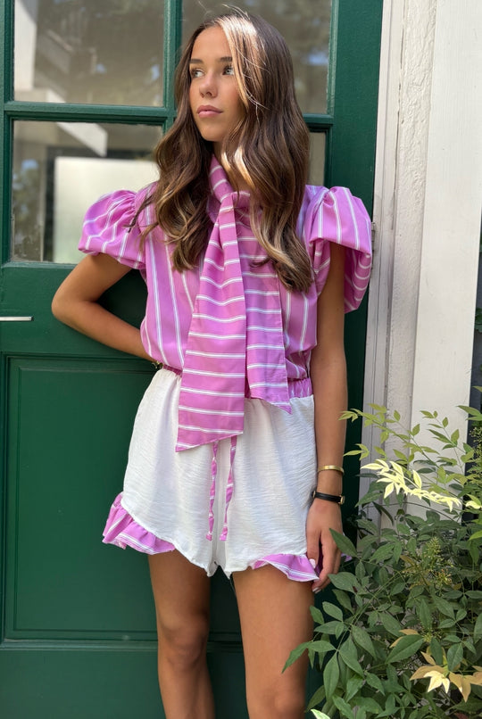 Conjunto Amelia Rayas PINK