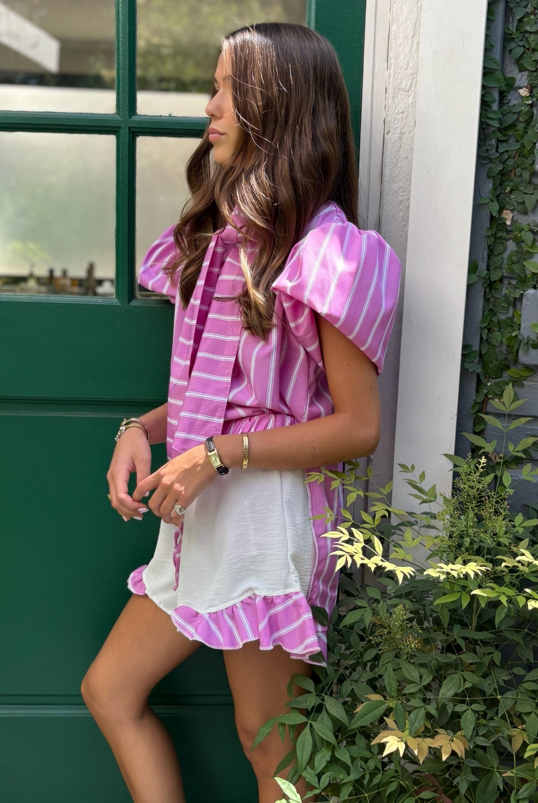 Conjunto Amelia Rayas PINK