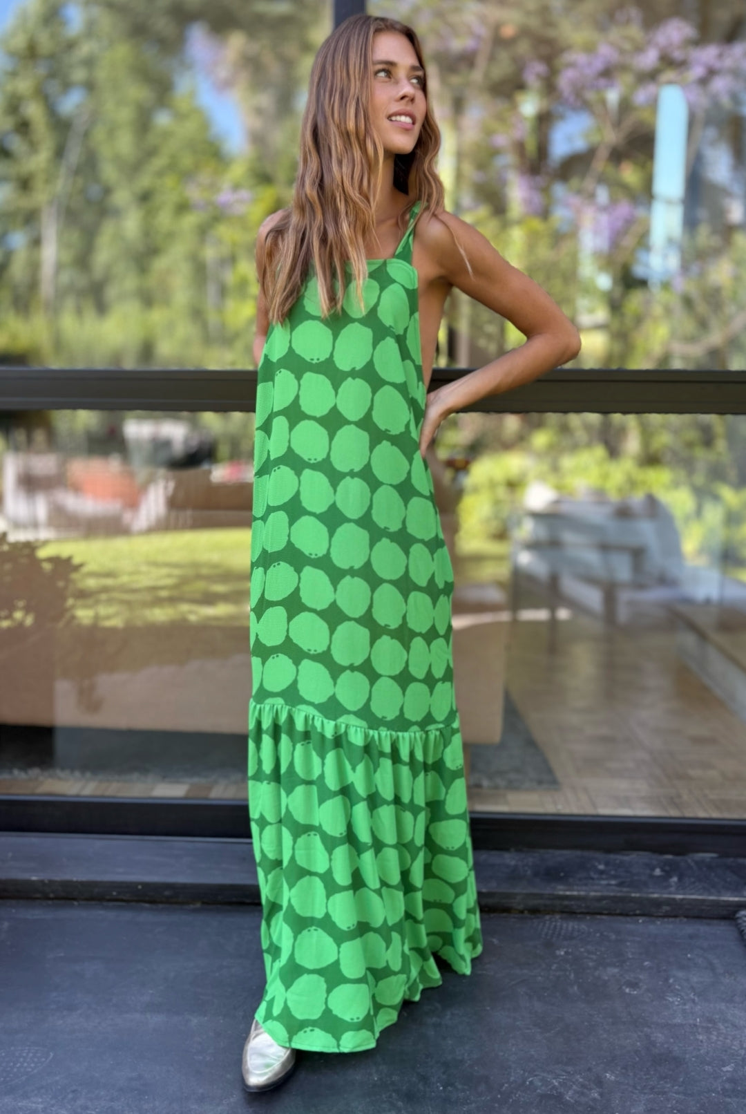 Vestido Colmar GREEN