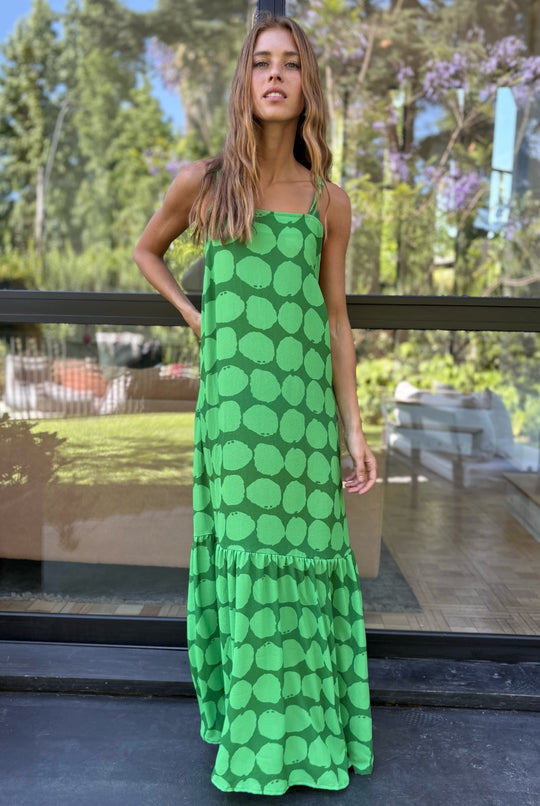 Vestido Colmar GREEN