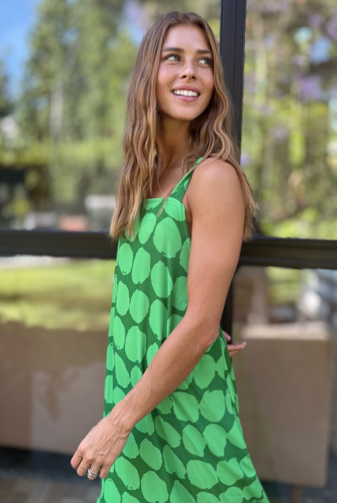 Vestido Colmar GREEN