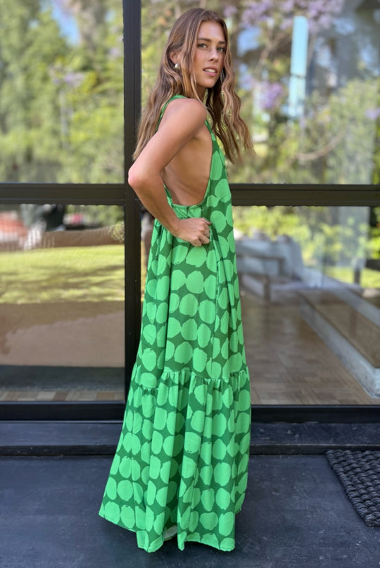 Vestido Colmar GREEN