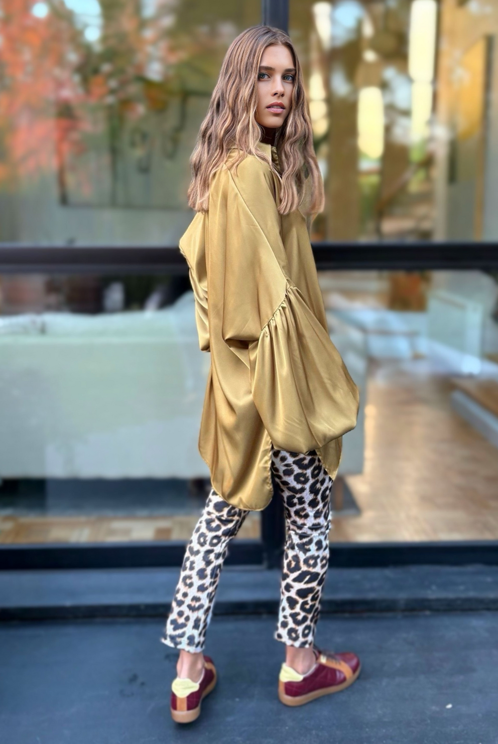 Blusa Martín Gold