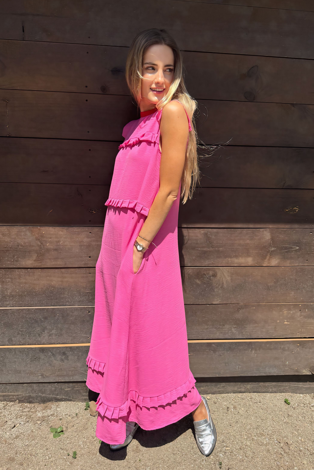 PRE VENTA VESTIDO JUSTA PINK