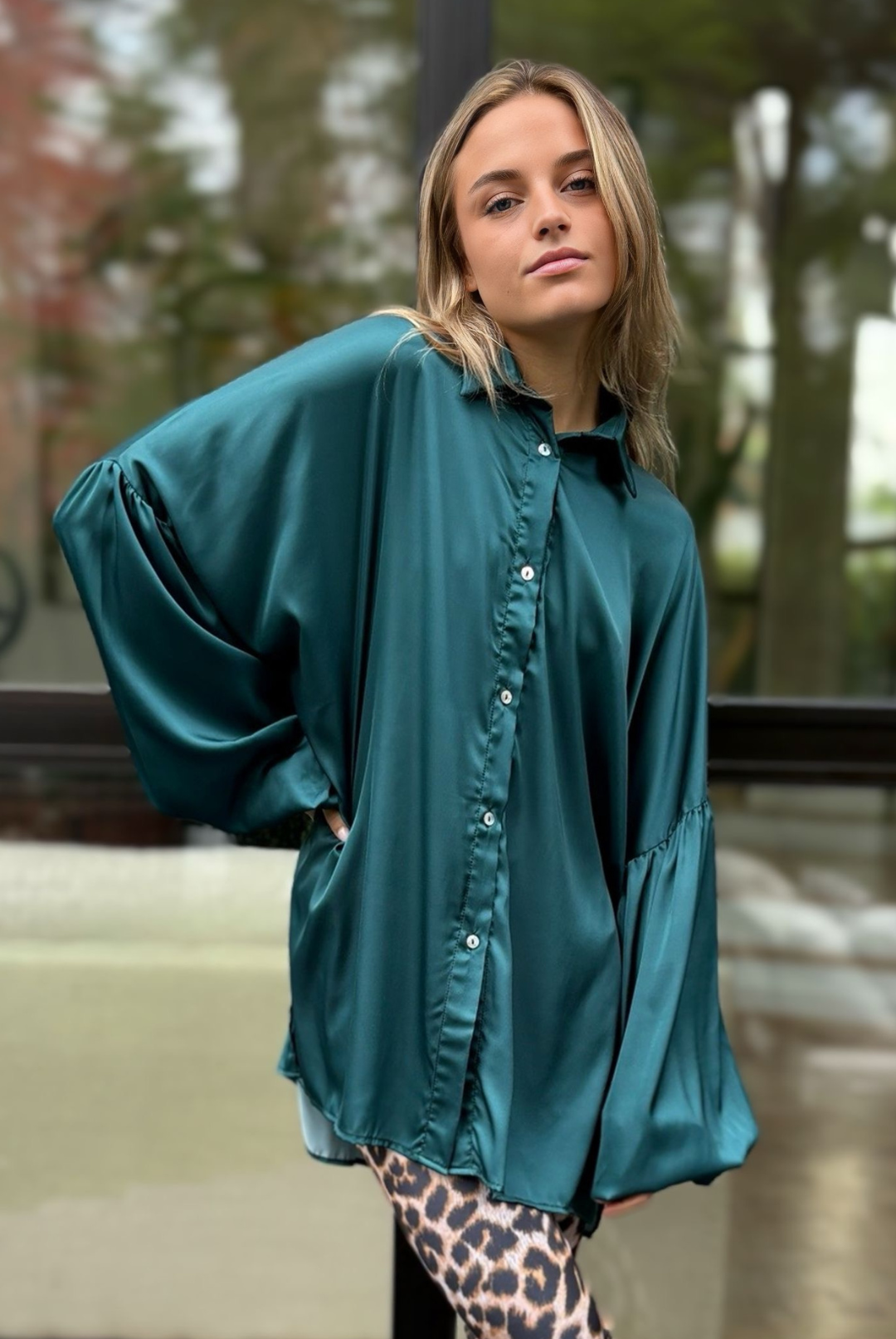 Blusa Martín Petróleo