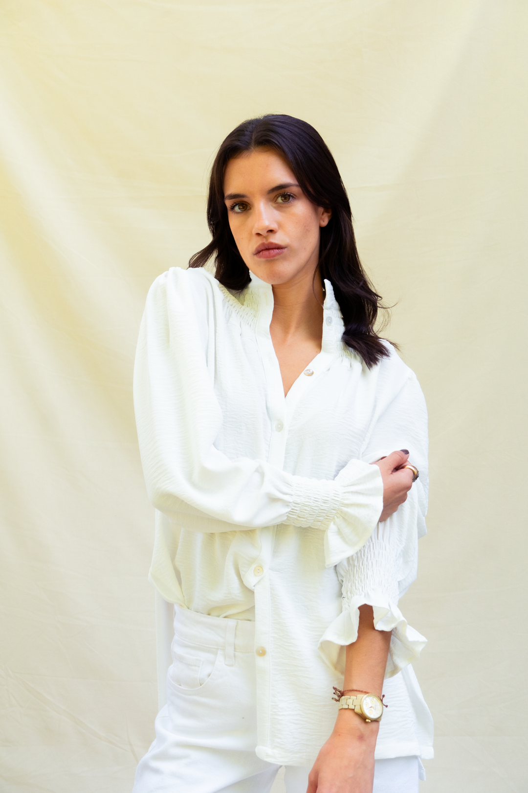 Blusa Colette White