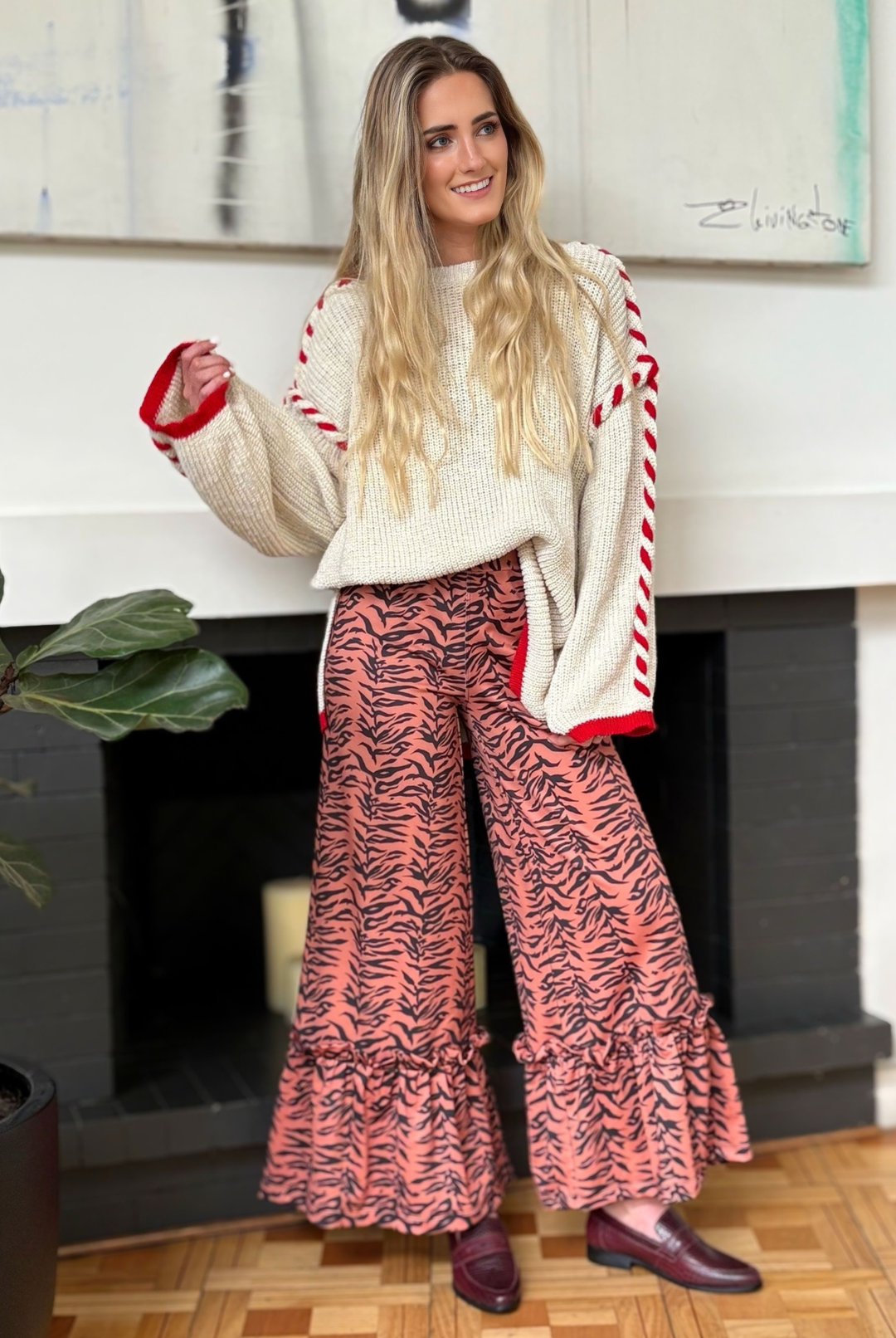 Pantalón Tomasa Cebra