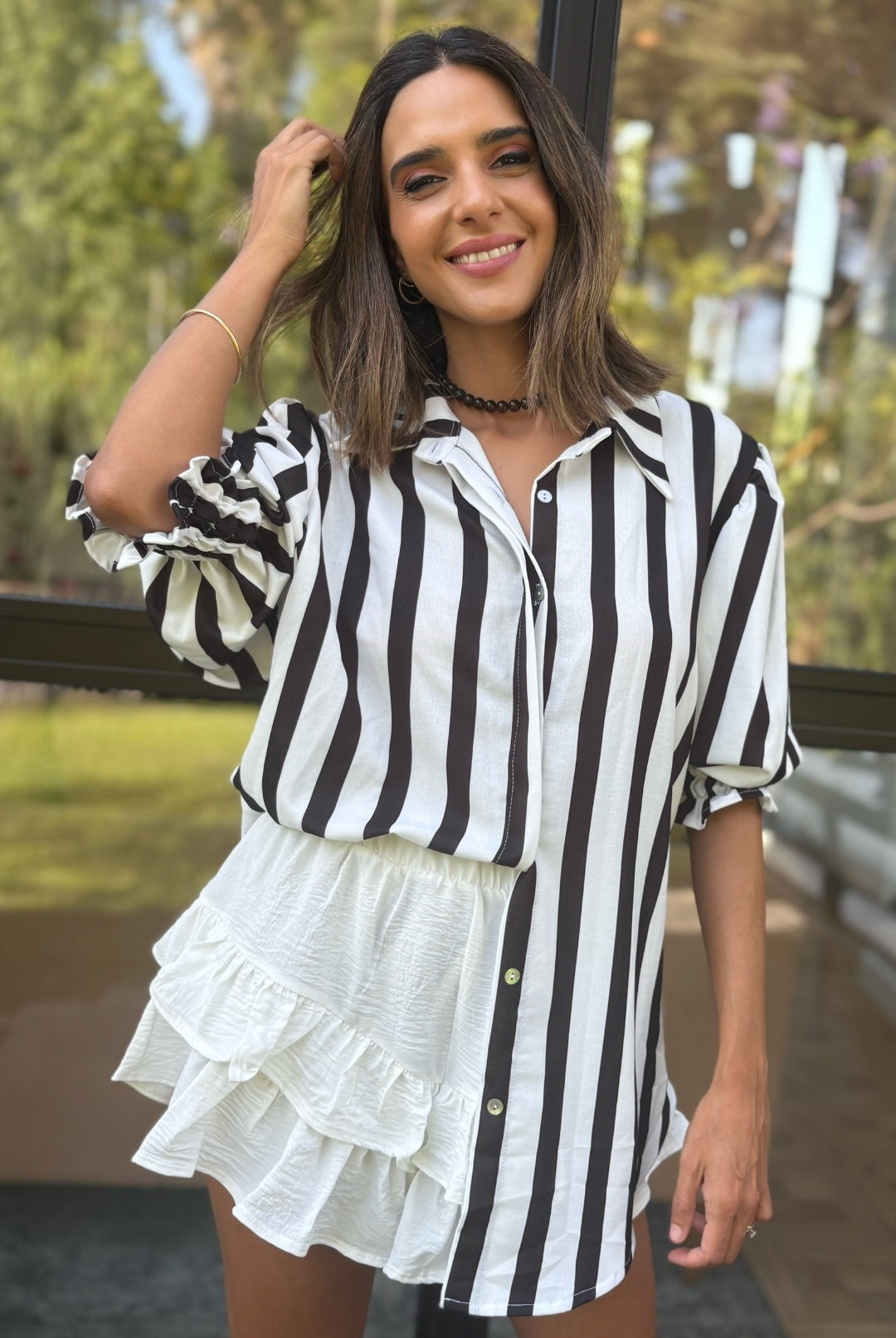 Blusa Rita BLACK/WHITE