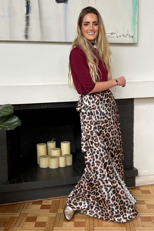 Pollera Envolvente Leopard