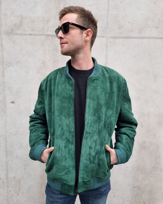 Bomber Jacket Gamuza