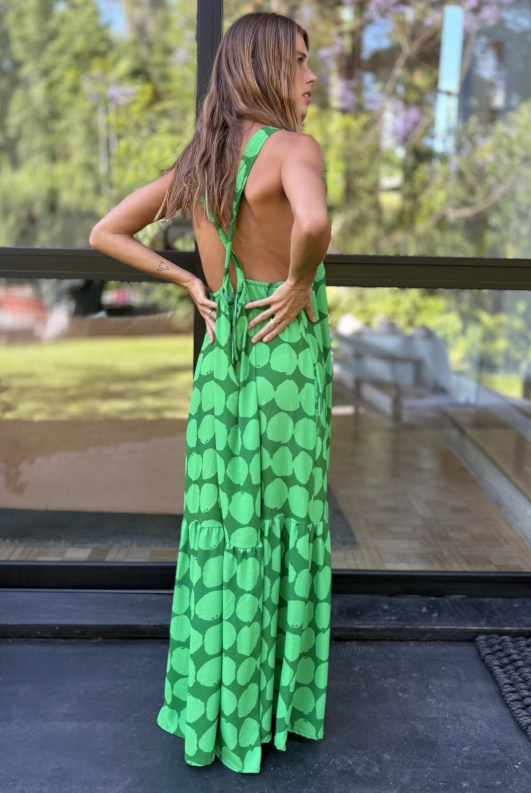Vestido Colmar GREEN