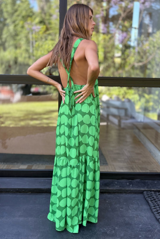 Vestido Colmar GREEN