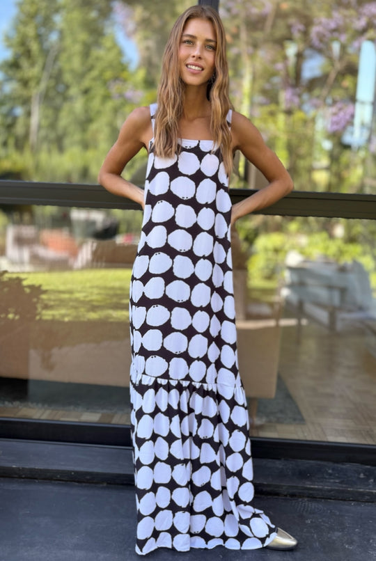Vestido Colmar BLACK/WHITE