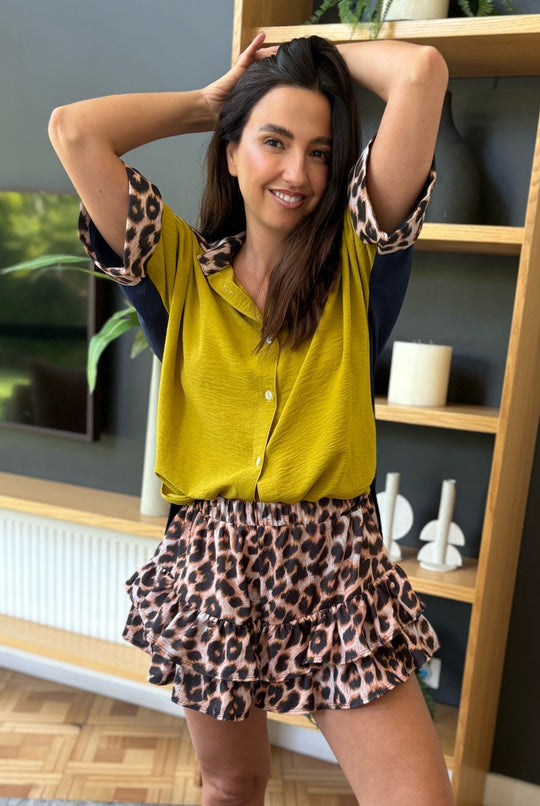 BLUSA ELOÍSE YELLOW / BLUE