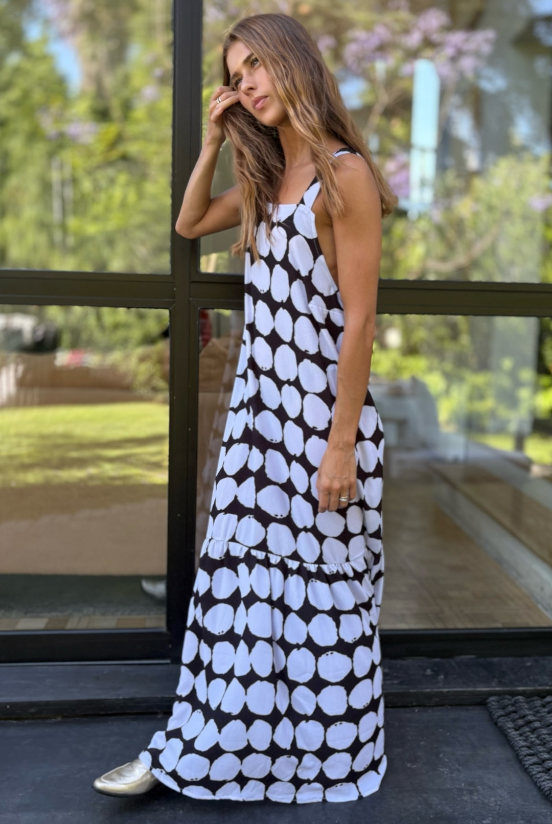 Vestido Colmar BLACK/WHITE