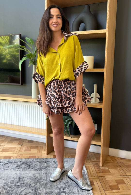 BLUSA ELOÍSE YELLOW / BLUE