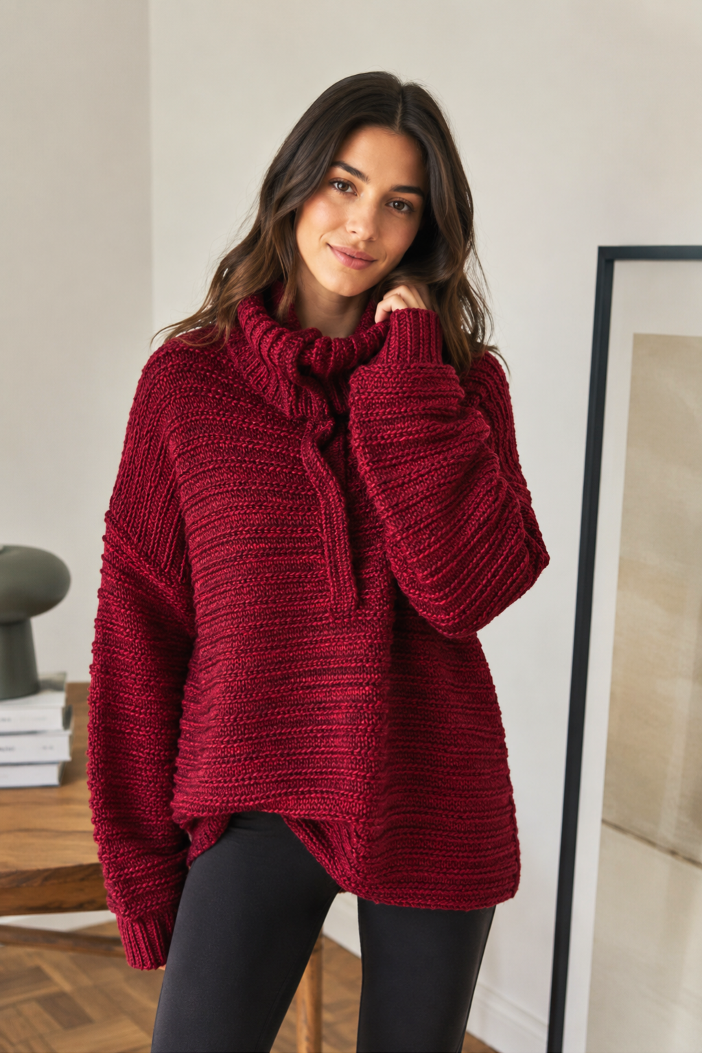 Sweater Gales Burgundy