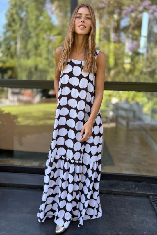 Vestido Colmar BLACK/WHITE