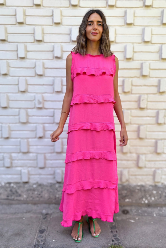 PRE VENTA VESTIDO ROMA PINK