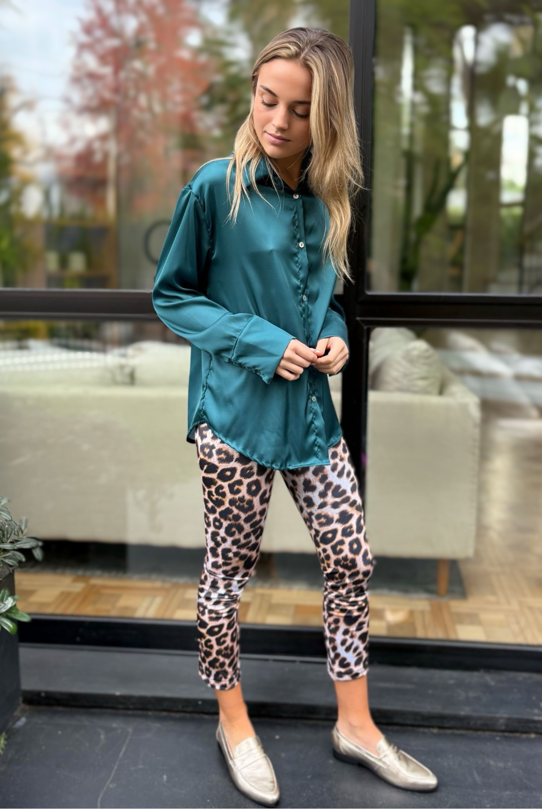 Blusa Segovia Petróleo