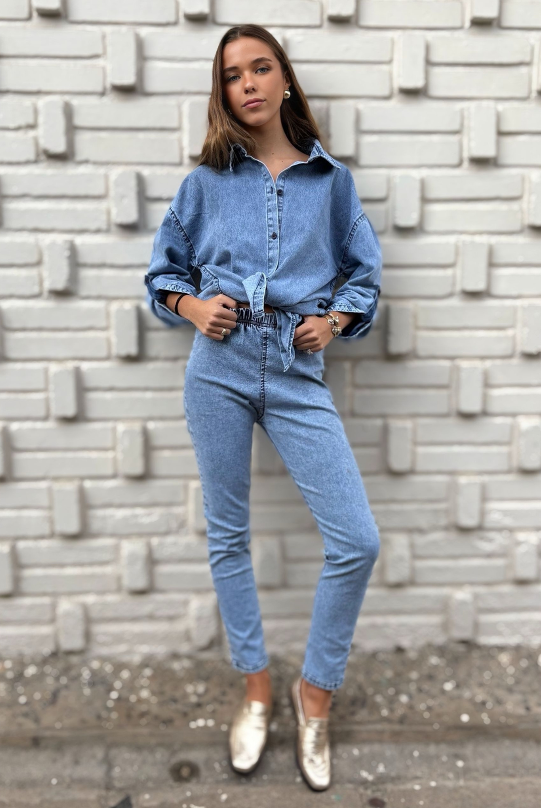 Camisa Benet Sky Blue