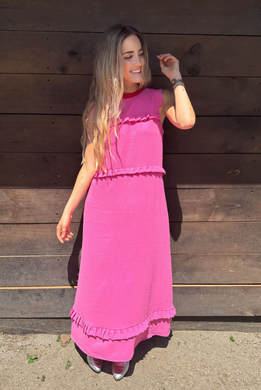 PRE VENTA VESTIDO JUSTA PINK