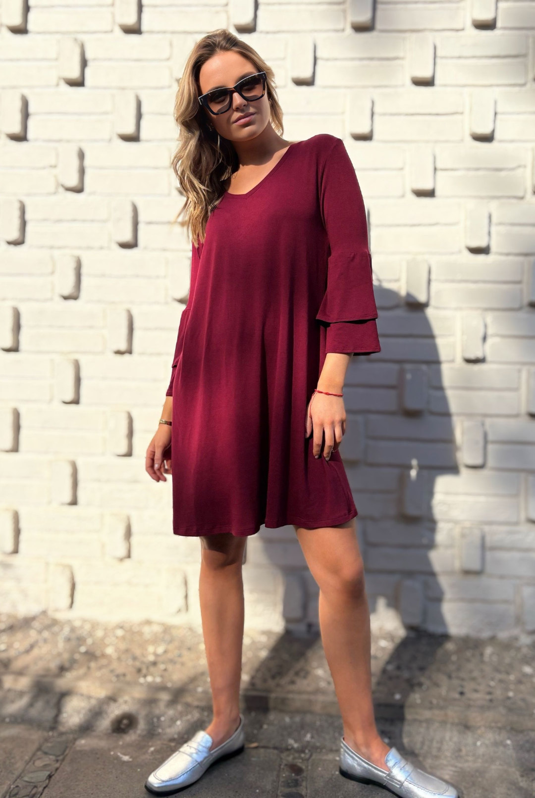 Vestido Alondra Burgundy