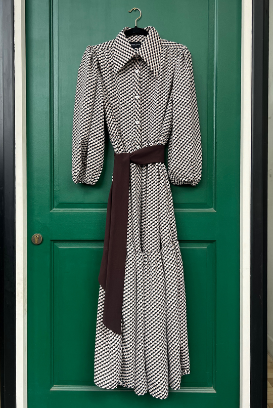 Vestido Marbella White Patterns
