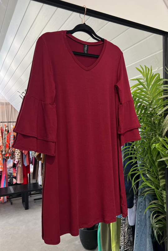 Vestido Alondra Burgundy