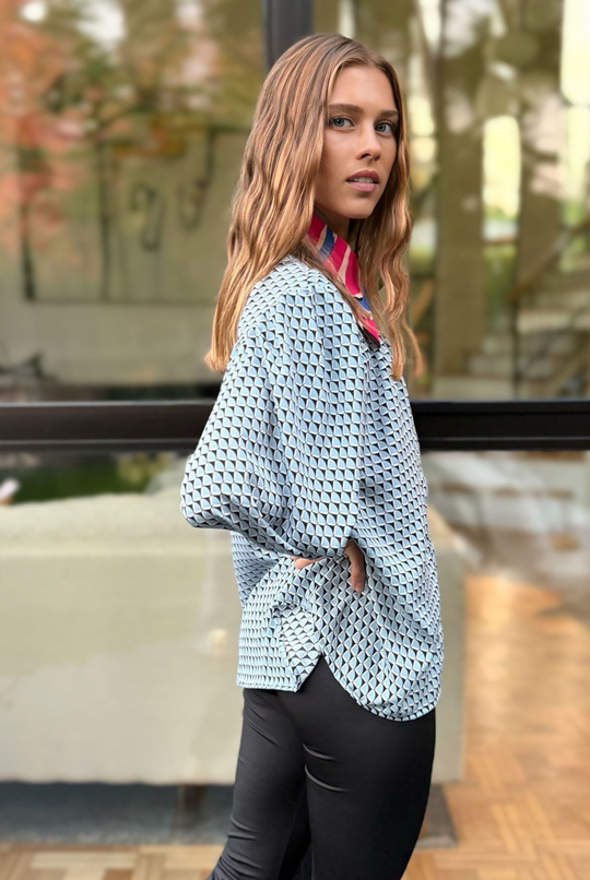 Blusa Rafaela Sky Blue