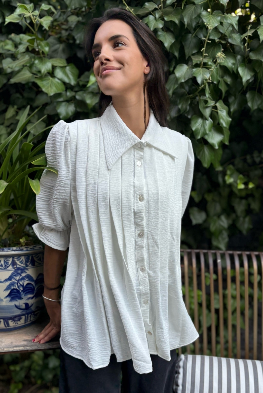 BLUSA GARDENIA WHITE