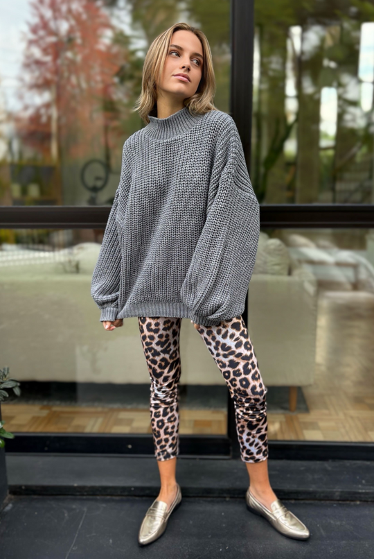 Sweater Blanca Sofía Grey