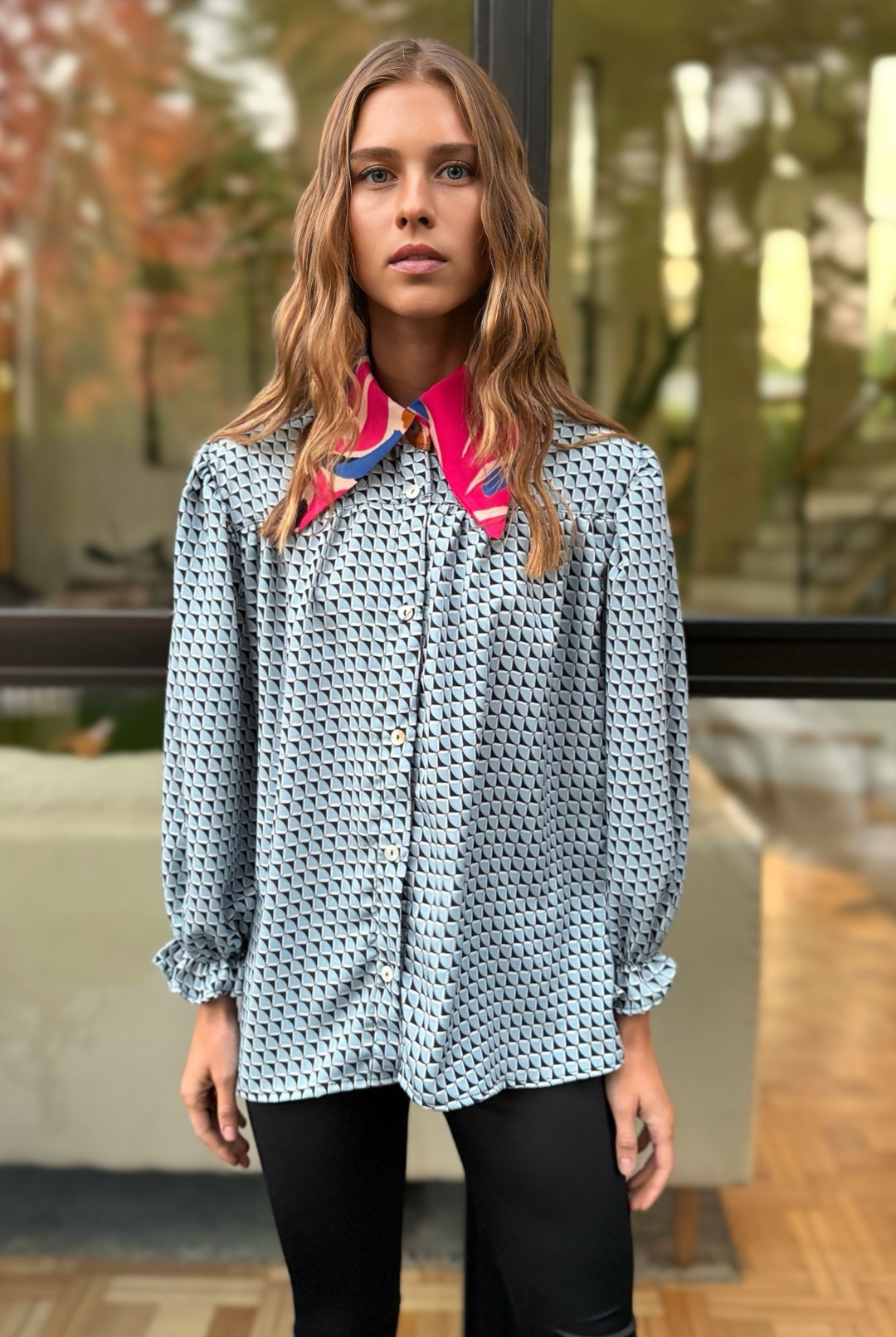 Blusa Rafaela Sky Blue