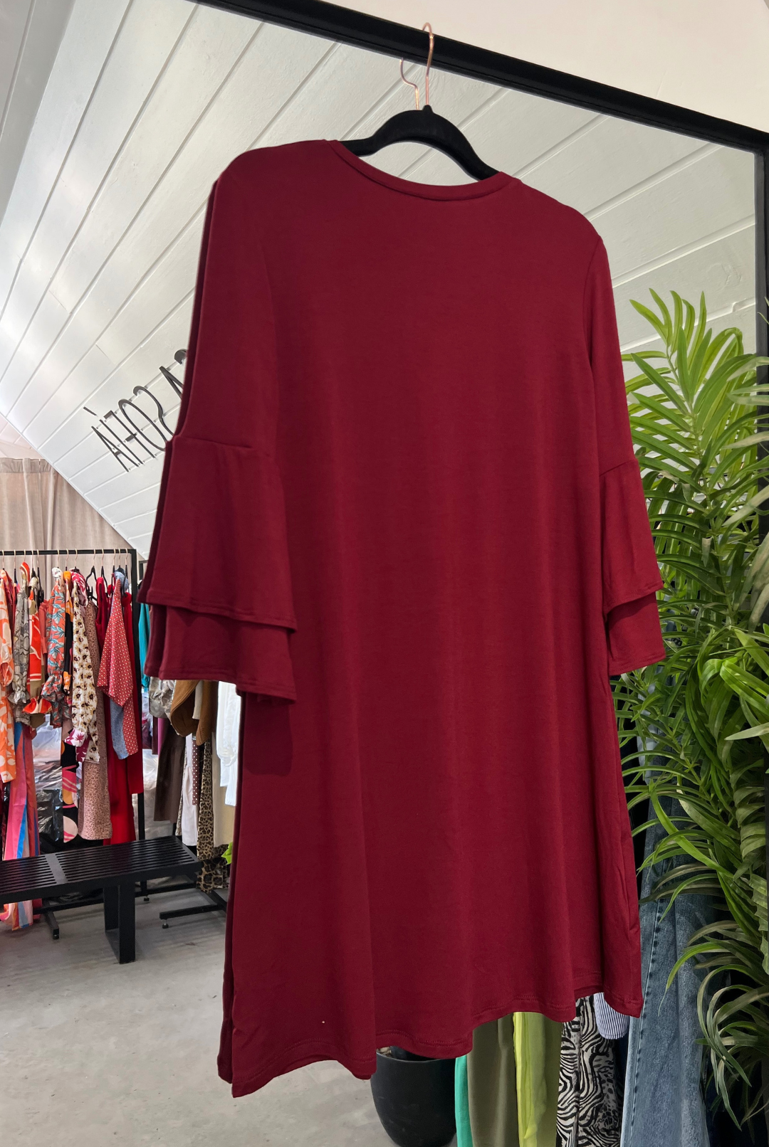 Vestido Alondra Burgundy