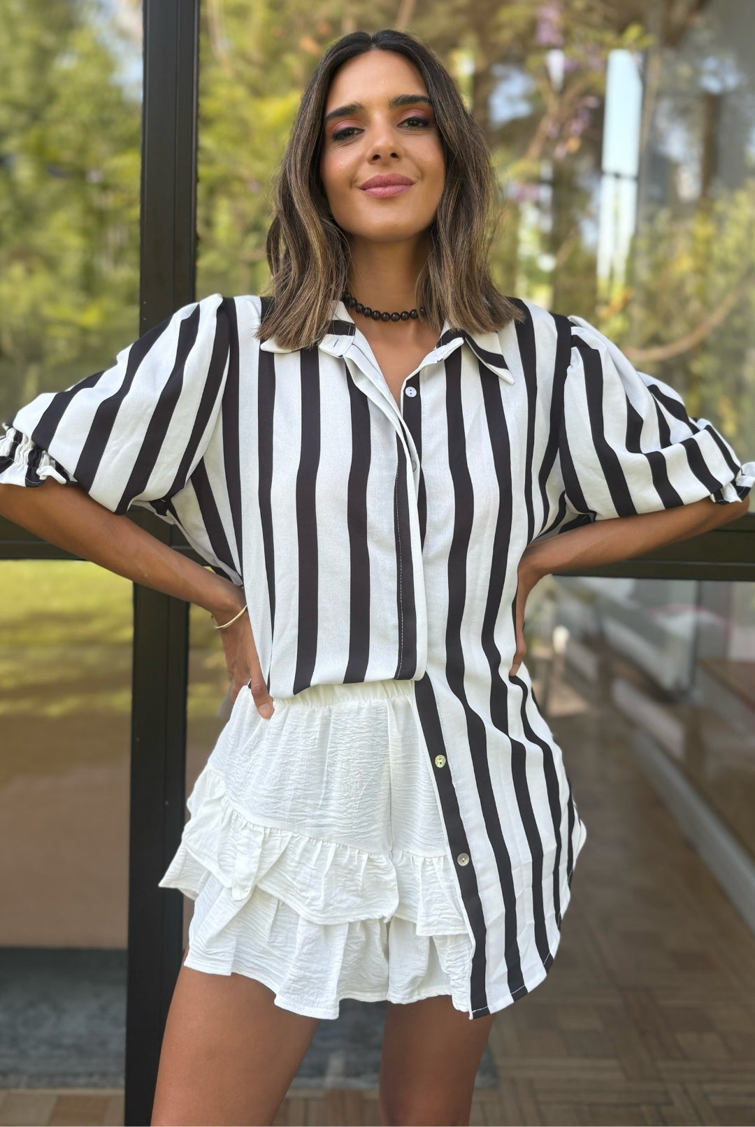 Blusa Rita BLACK/WHITE