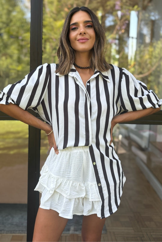 Blusa Rita BLACK/WHITE