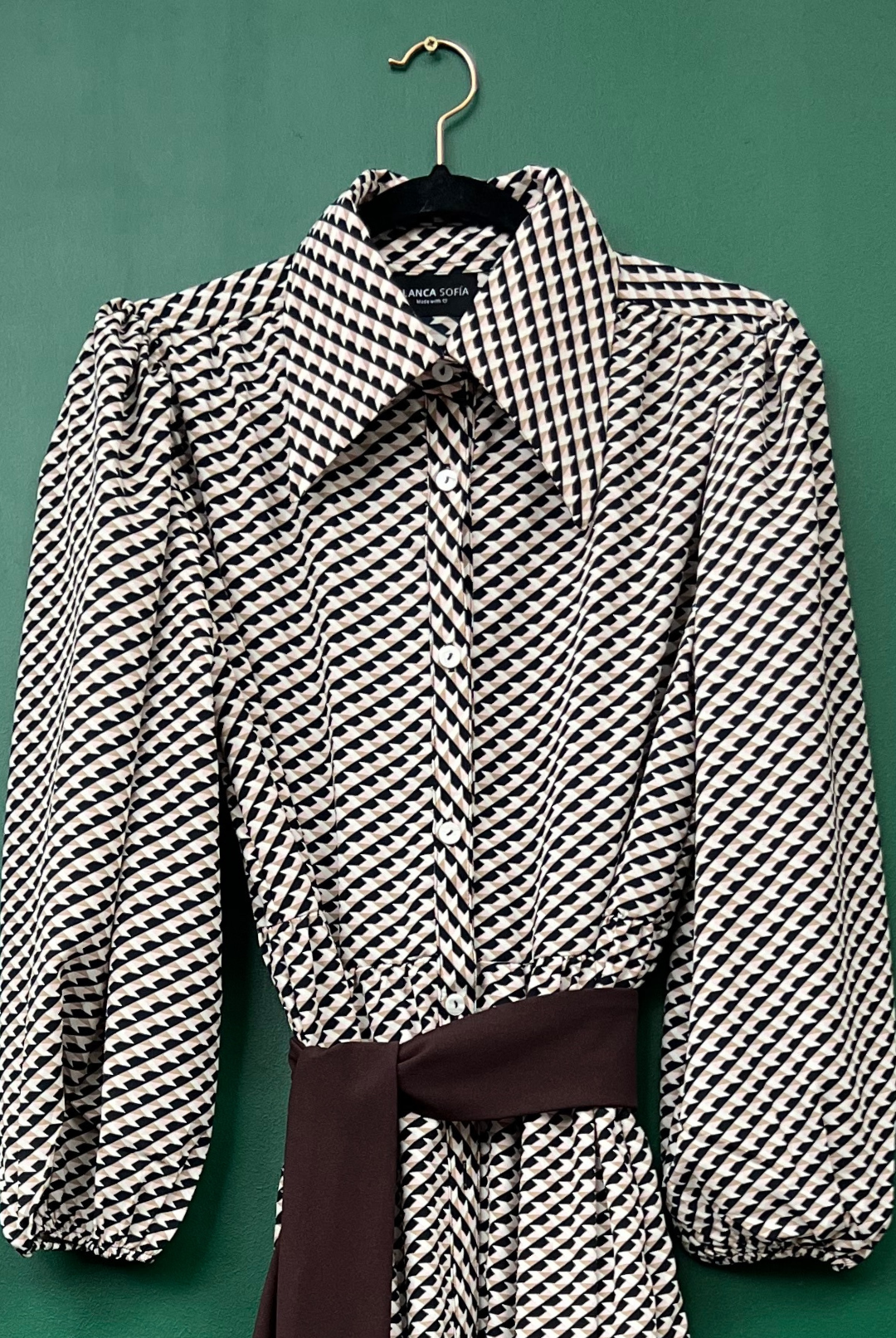 Vestido Marbella White Patterns
