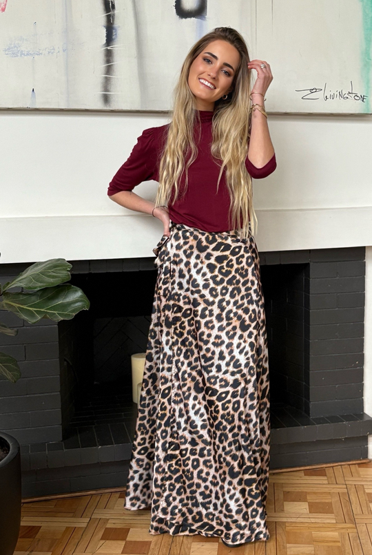 Pollera Envolvente Leopard
