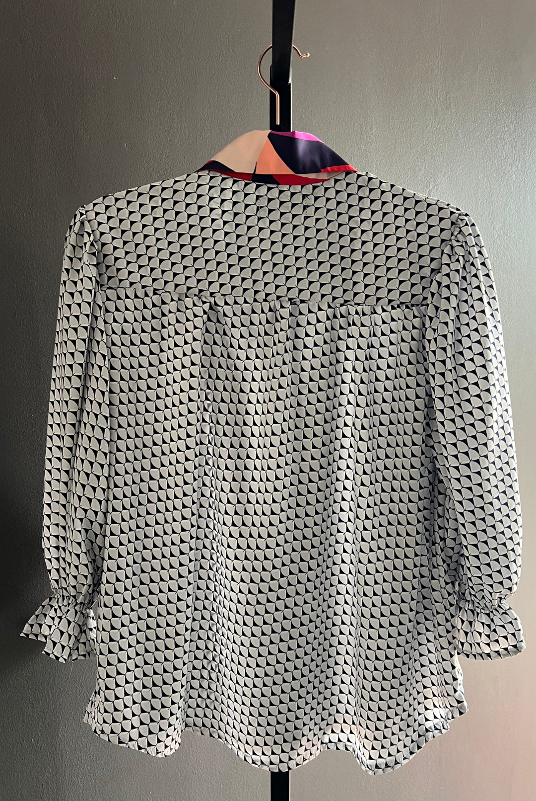 Blusa Rafaela White/Black