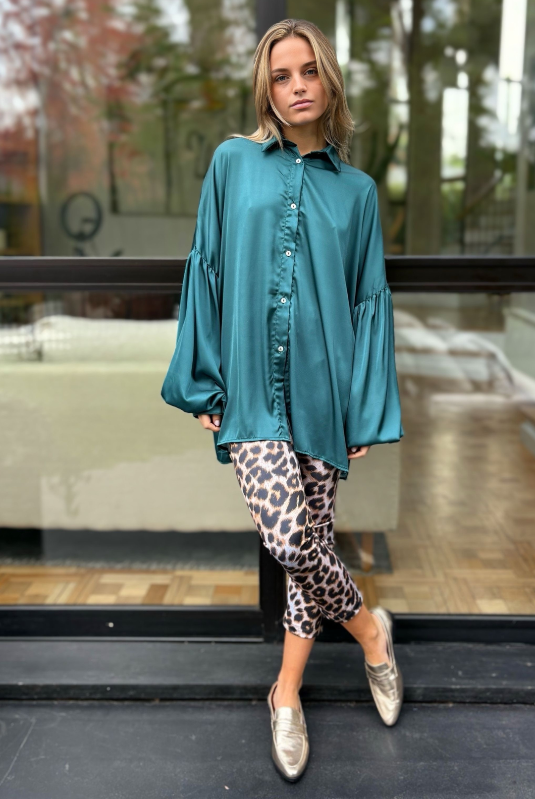 Blusa Martín Petróleo