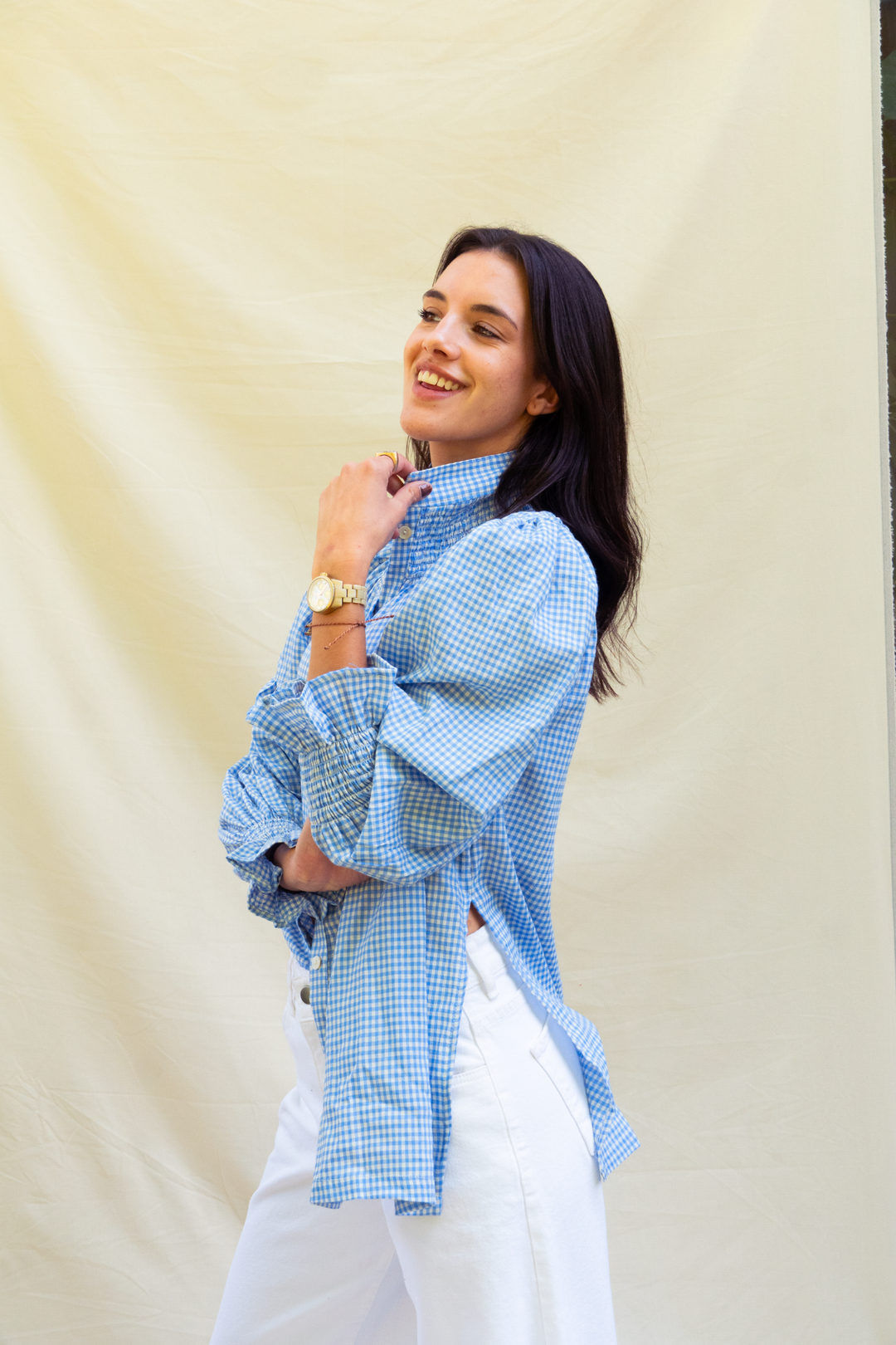 Blusa Colette Sky Blue