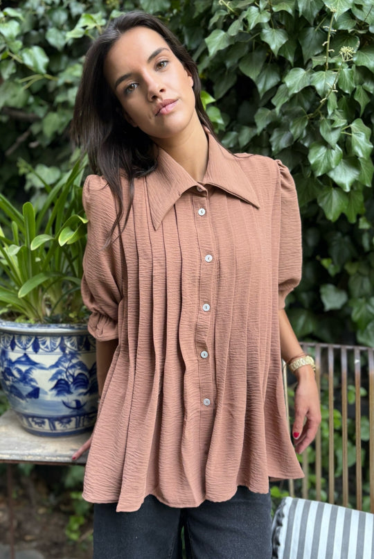 Blusa Gardenia Brown