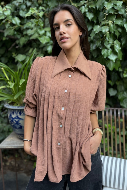 Blusa Gardenia Brown