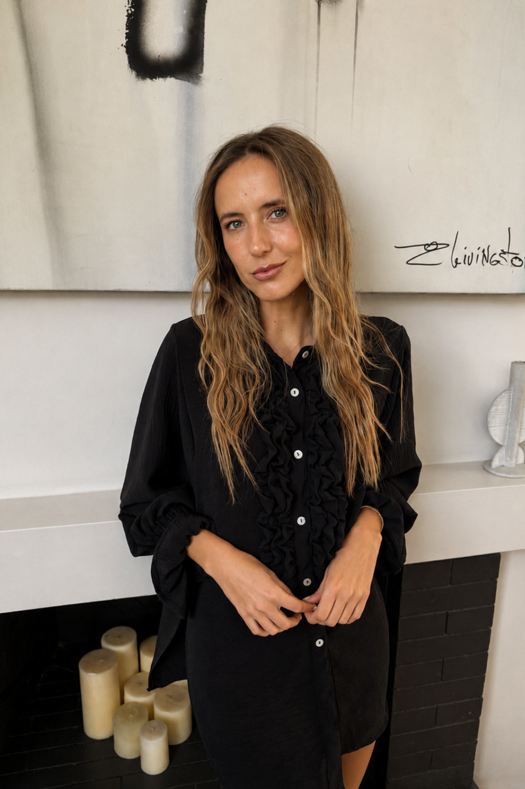 Blusa Fiorella Black